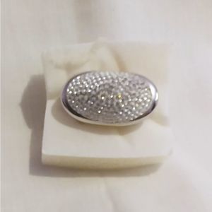 J Francis Ring in Sterling Silver Nickel Free